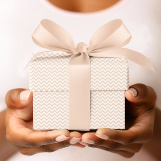 Papel De Regalo Naranja Pastel y Baby Shower de banda de chequeo d