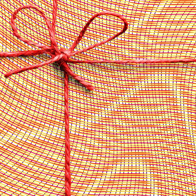 Papel De Regalo Naranja rojo Moiré Stripes Ilusión óptica Resumen (Subido por el creador)