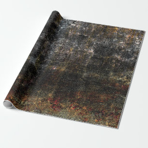 Papel De Regalo Naranja Rústico Rústico Rústico Grunge Textura Vin