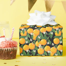 Papel De Regalo Naranjas