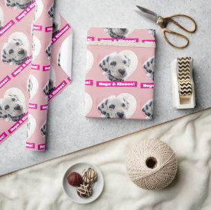 Papel De Regalo Nariz de Corazón Dálmata