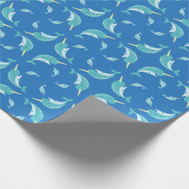 Papel De Regalo Narwhal Baby Shower