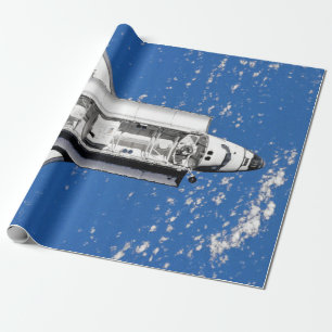 Papel De Regalo NASA Transbordador Espacial Discovery Órbita Terre