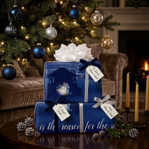 Papel De Regalo Natividad Jesús es la razón