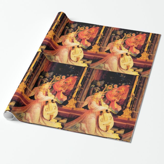 PAPEL DE REGALO NATIVIDAD, MÚSICA QUE HACE LOS ÁNGELES - MAGIA DEL (Desenrollado)