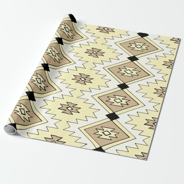 Papel De Regalo Nativo americano (Desenrollado)