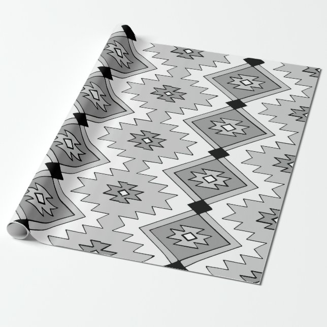 Papel De Regalo Nativo americano (Desenrollado)
