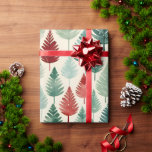 Papel De Regalo Naturaleza de los Árboles de Invierno Vacacional T<br><div class="desc">El embaldosado de las verduras de invierno coloridas a lo largo de este bonito patrón de repetición,  facilita la medición y el corte para toda su presentación de regalo. Ideal para Navidades,  es maravilloso para cualquier ocasión durante todo el año! Gracias por buscar; apreciamos su negocio en Paws Charming.</div>
