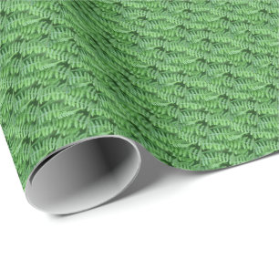 Papel De Regalo Naturaleza del patrón de los ferrocarriles de bosq