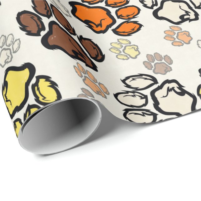 Papel De Regalo Naturaleza elemental (Esquina del rollo)