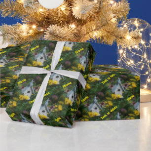 Papel De Regalo Naturaleza personalizada de los jardines de flores