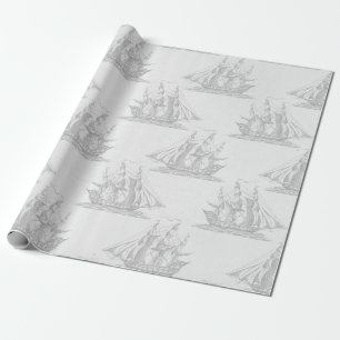 Papel De Regalo Náutica antigua