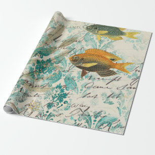 Papel De Regalo Náutica vintage