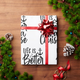 Papel De Regalo Nautical Life es mejor en el tema del crucero
