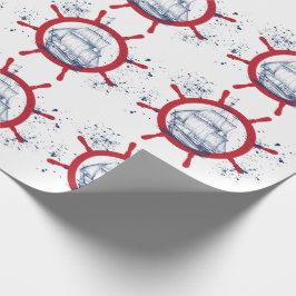 Papel De Regalo Nautical Sailboat Marine