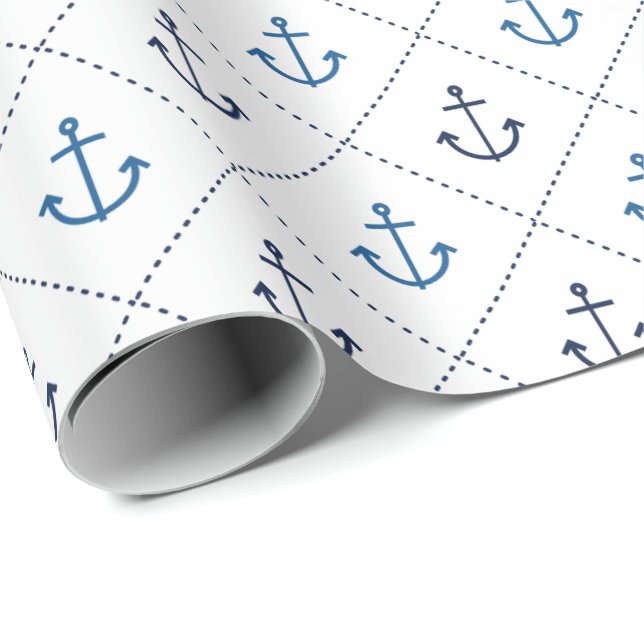 Papel De Regalo Náutico (Esquina del rollo)