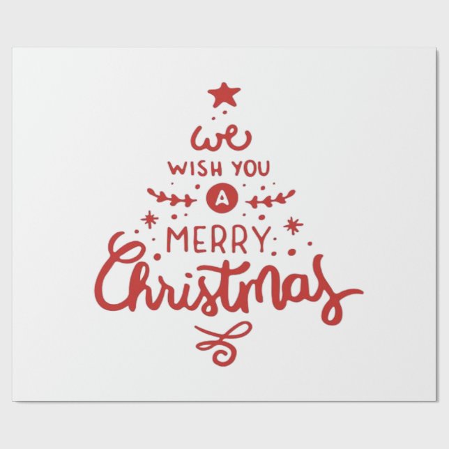 Papel De Regalo Navidad  (Superficie plana)