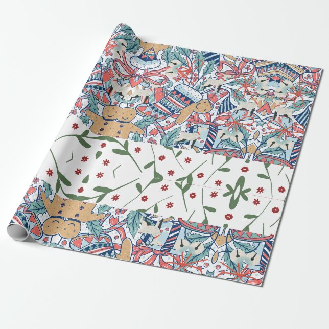 Papel De Regalo navidad (Desenrollado)