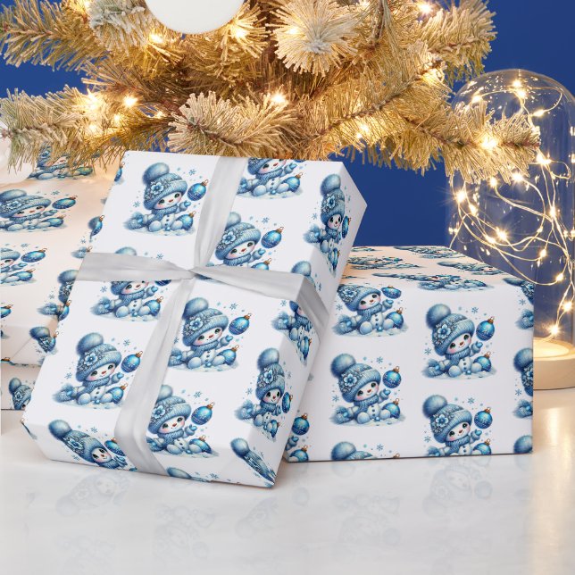 Papel De Regalo Navidad  (Vacaciones)