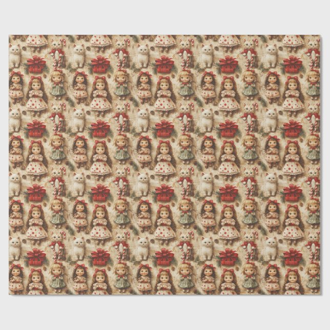 Papel De Regalo Navidad , (Superficie plana)