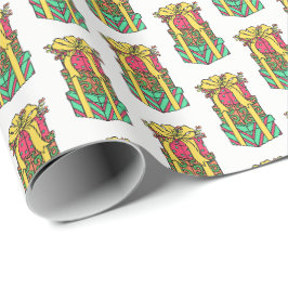 Papel De Regalo Navidad apilada y envuelta presenta navidades