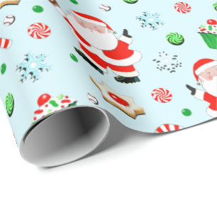 Papel De Regalo Navidad béisbol