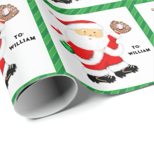 Papel De Regalo Navidad béisbol