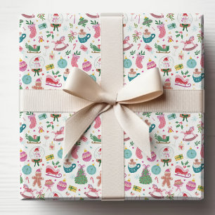 Papel De Regalo Navidad Bonita y Colorida