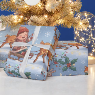 Papel De Regalo Navidad caprichosa