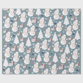 Papel De Regalo Navidad Caprichosa Acogedora 