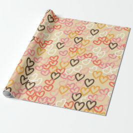 Papel De Regalo Navidad Copo de Nieve Plaid Búfalo Verde Rústico