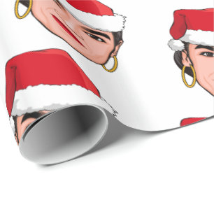 Papel De Regalo Navidad de Alexandria Ocasio-Cortez (AOC)