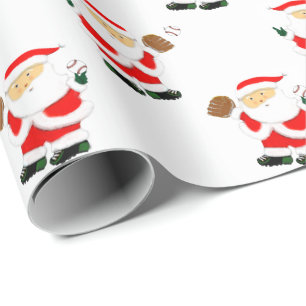 Papel De Regalo Navidad de béisbol