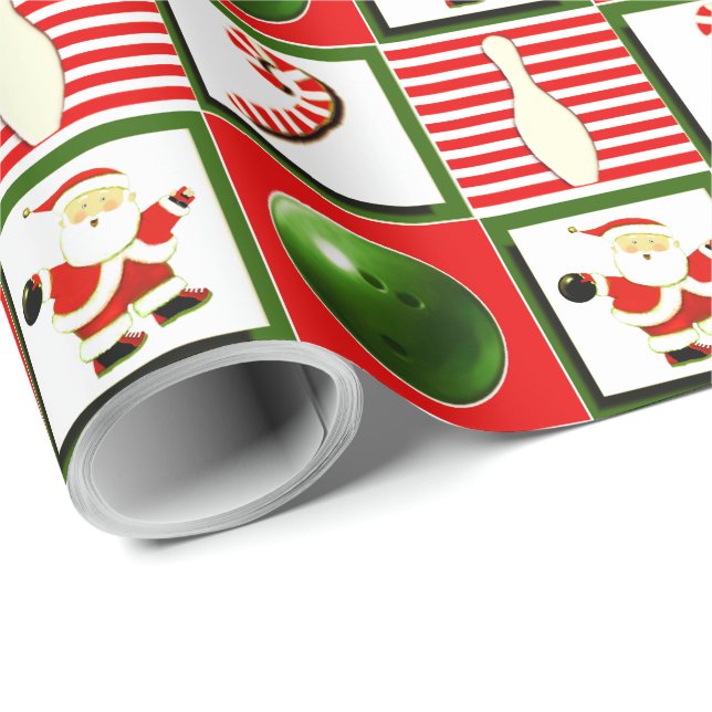 Papel De Regalo Navidad de bolos (Esquina del rollo)