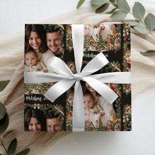 Papel De Regalo Navidad de Cuento de Hadas Bosque Encantado