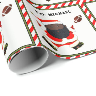 Papel De Regalo Navidad de fútbol