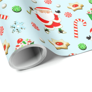Papel De Regalo Navidad de golf