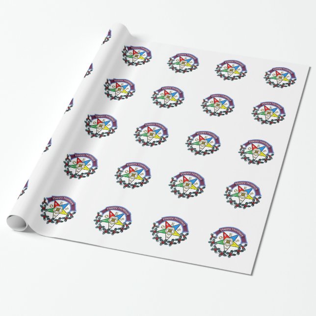 Papel De Regalo Navidad de un OES (Desenrollado)