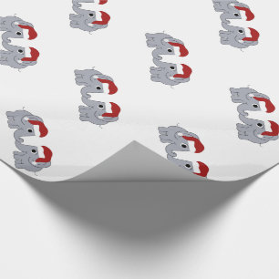 Papel De Regalo Navidad del elefante