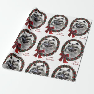 Papel De Regalo Navidad del Keeshond