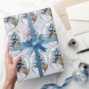 Papel De Regalo Navidad del Mastín Inglés