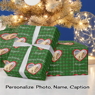 Papel De Regalo Navidad el patrón de texto de su mascota personali