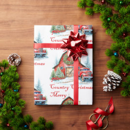 Papel De Regalo Navidad en el campo