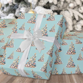 Papel De Regalo Navidad en la playa
