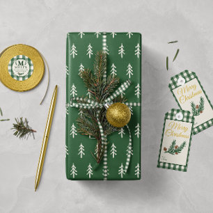Papel De Regalo Navidad Escandinava de Siempre Verde