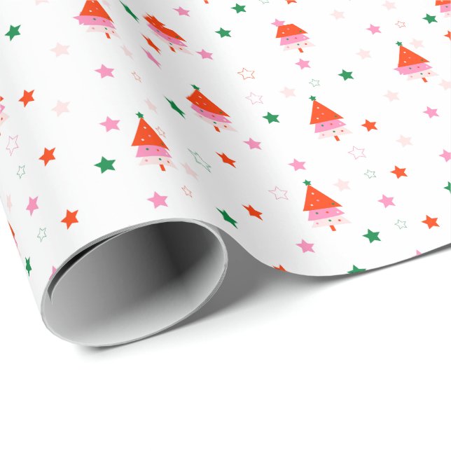 Papel De Regalo Navidad Festiva (Esquina del rollo)
