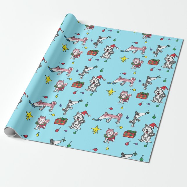 Papel De Regalo Navidad fornido (Desenrollado)