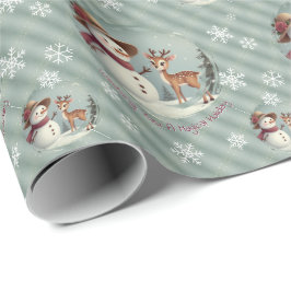 Papel De Regalo Navidad Lindo y Fantasía