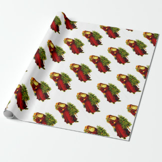 Papel de regalo NAVIDAD MATTE con Papá Noel