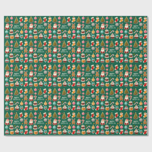 Papel De Regalo Navidad moderna y elegante 